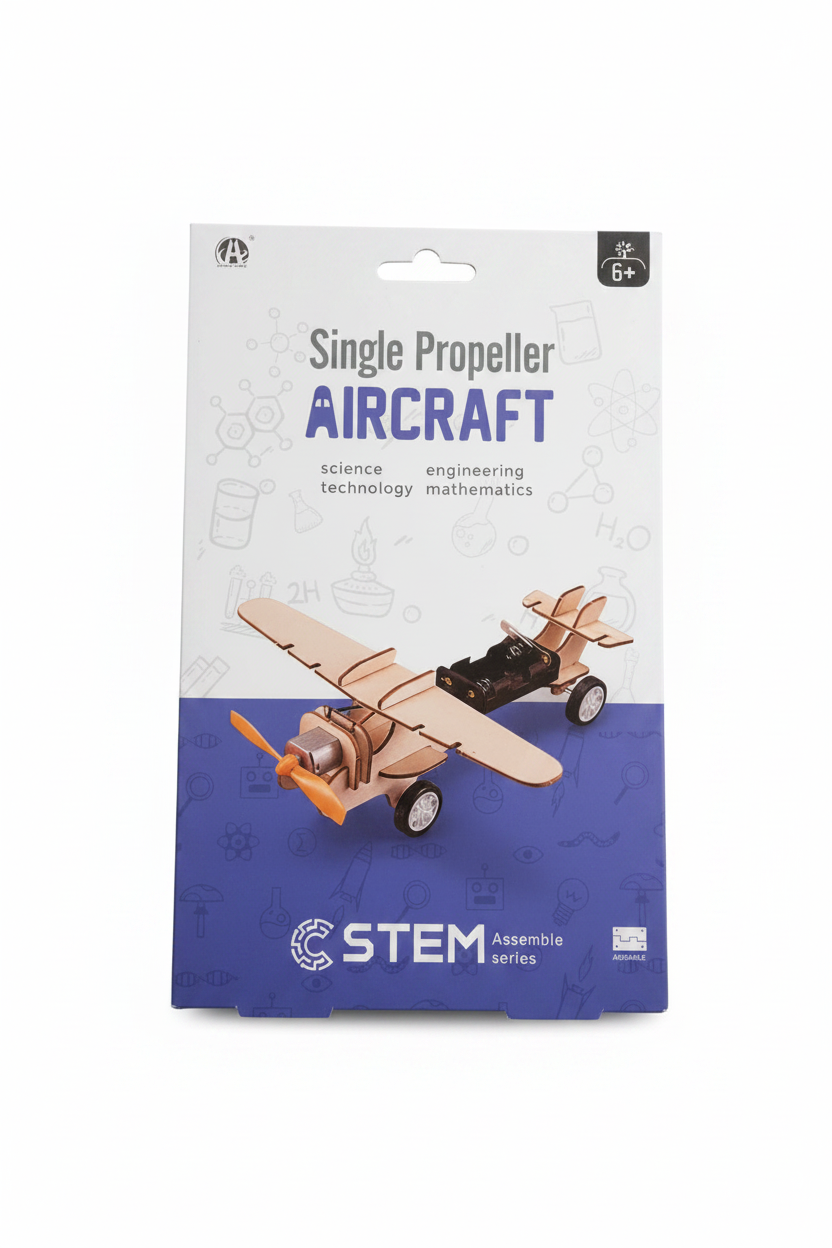 Avião DIY Robótica - Kit STEM para Montar