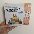 Blocos Magnéticos de Construção - 36 Peças