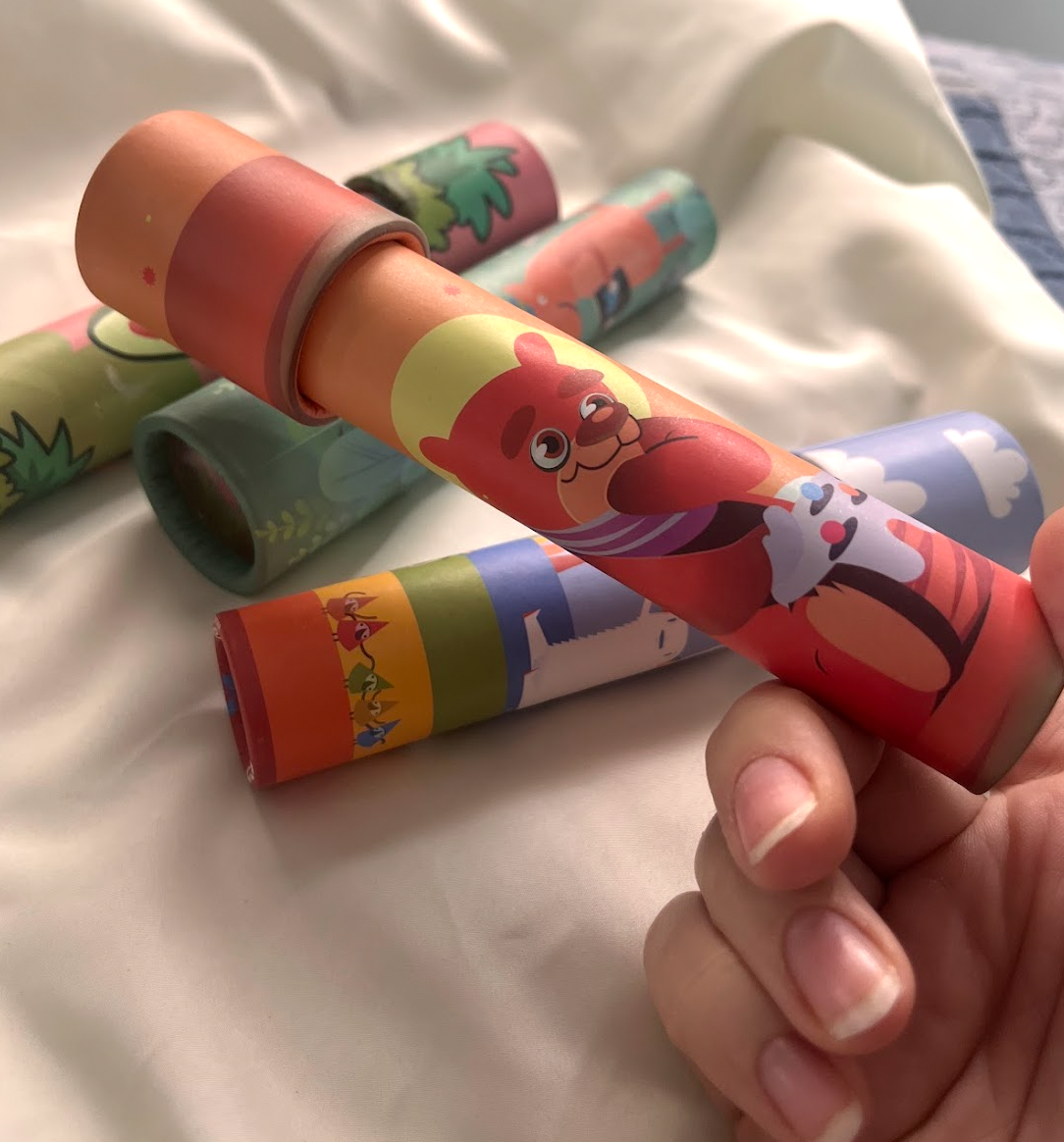 Caleidoscópio Infantil - Estampas Fofas - UNIDADE