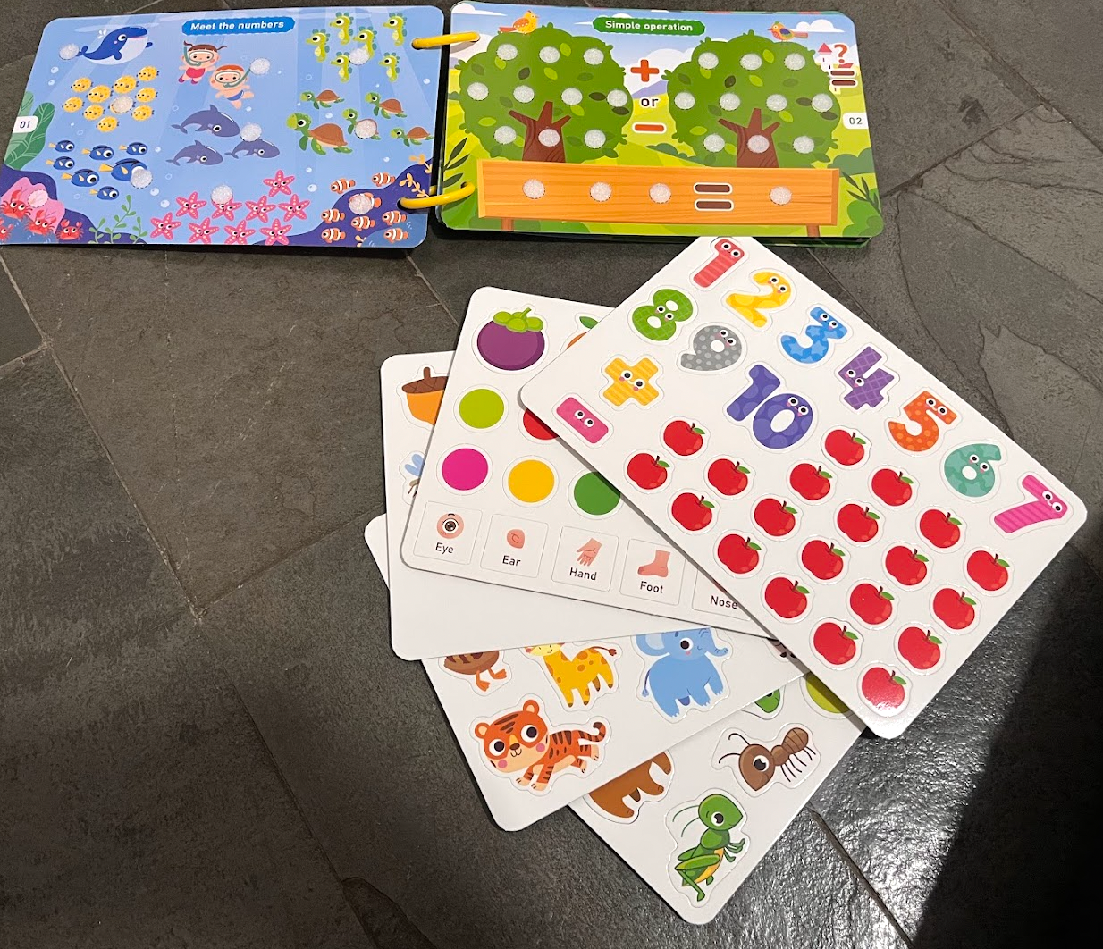 Busy Book - Livro de Atividades Infantil com Velcro