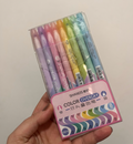 Canetinha Mágica Color Overlay - Kit 8 Cores Pasteis