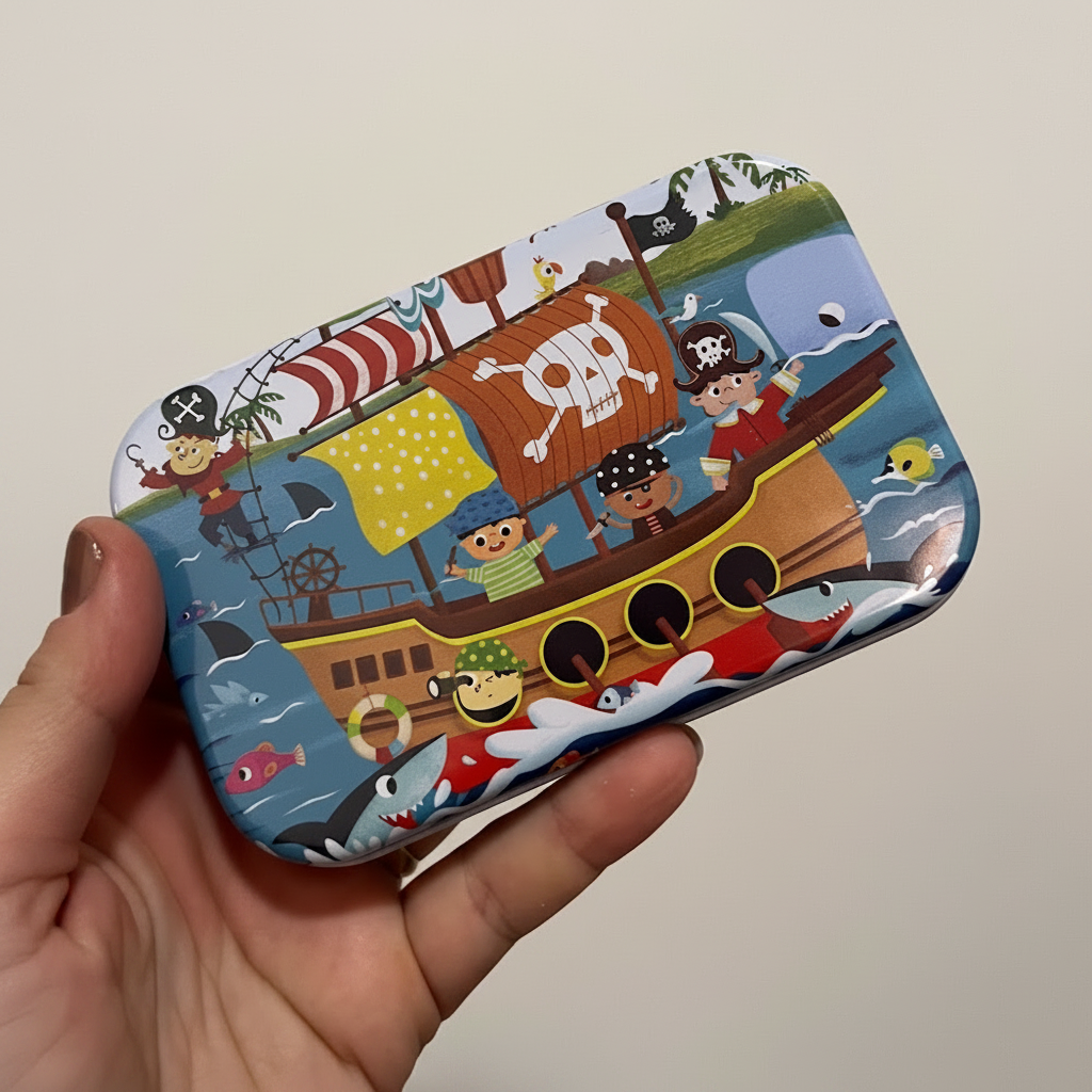 Quebra-Cabeça de Bolsa - Piratas