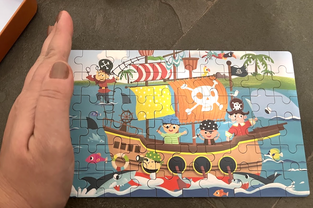 Quebra-Cabeça de Bolsa - Piratas